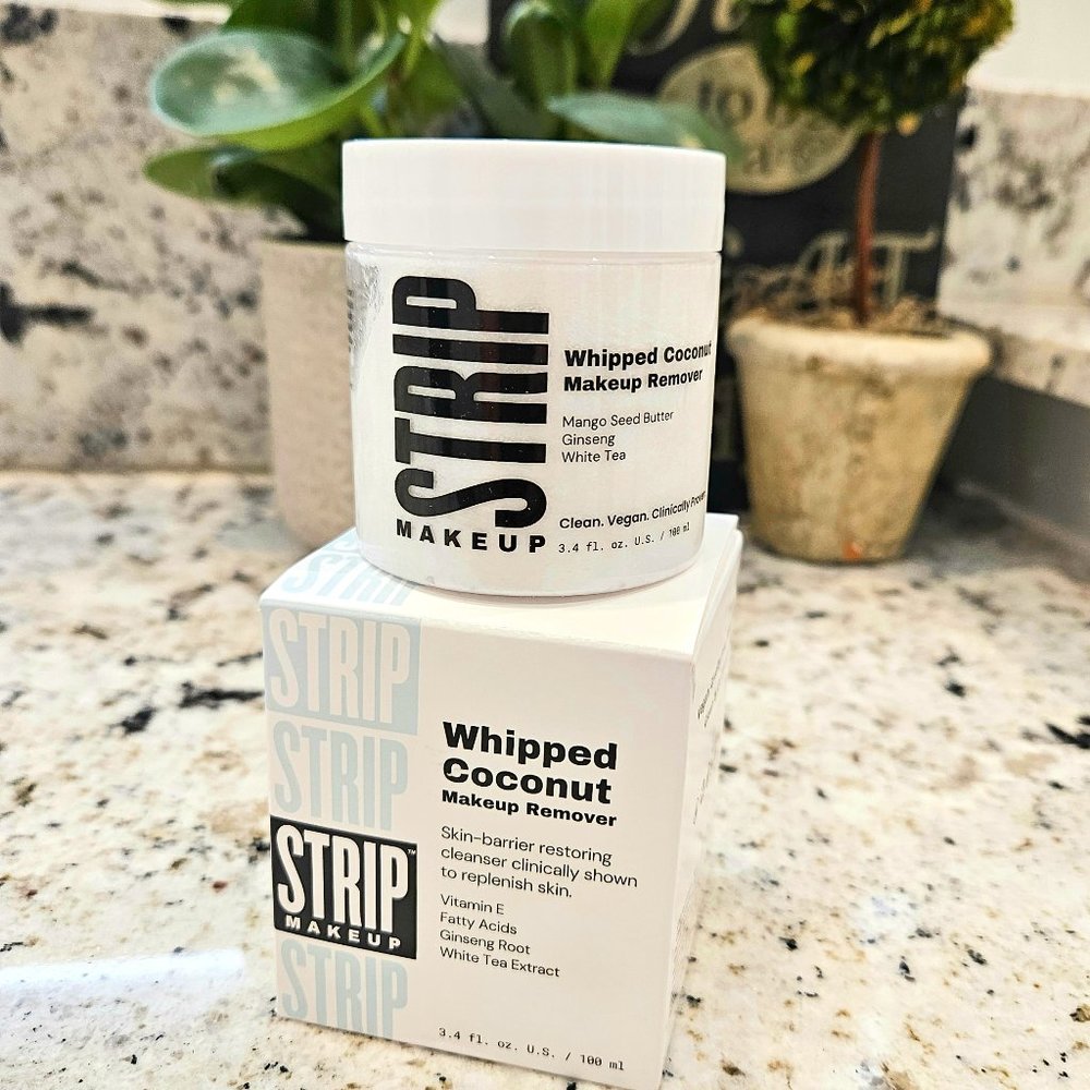 Strip Makeup whipped coconut makeup remover, 3.4 fl. oz.